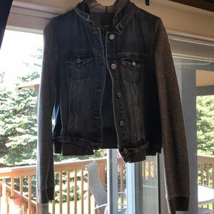 American Eagle Jean Jacket Sweatshirt